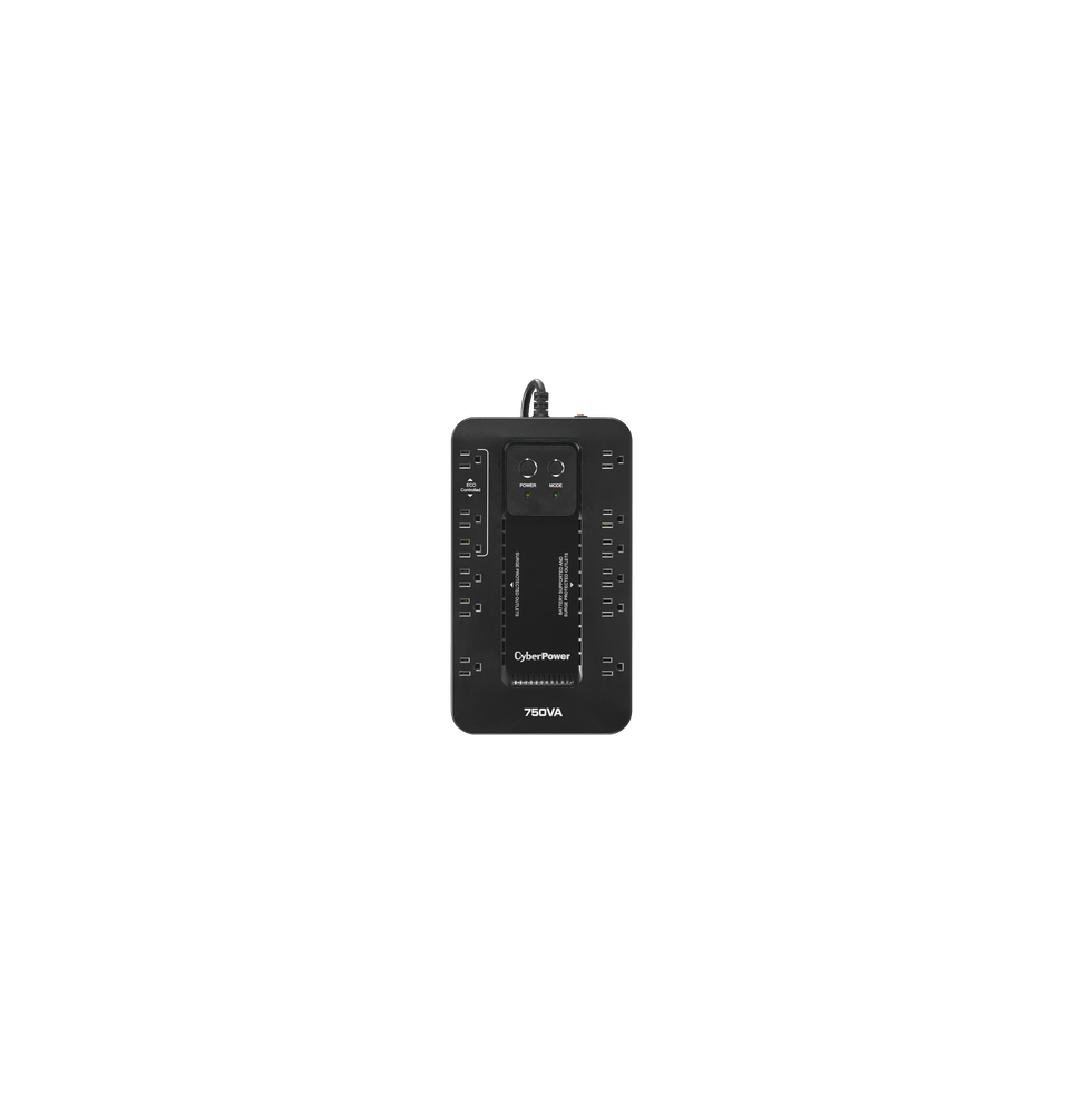 CYBERPOWER EC750G UPS de 750 VA/450 W Topologia Standby con