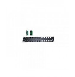 DITEK DTKRM12FP Placa frontal para 12 modulos con conexion B