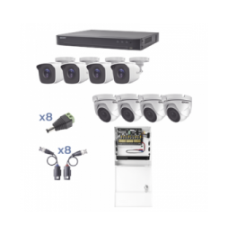 EPCOM KEVTX8T4BW4EW KIT TurboHD 1080p / DVR 8 Canales / 4 Ca