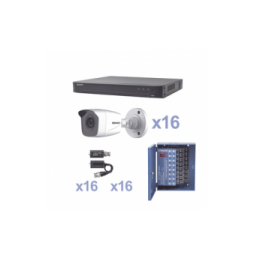 EPCOM KEVTX8T16BW KIT TurboHD 1080p / DVR 16 Canales / 16 Ca