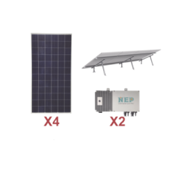 EPCOM KIT2BDM600LV127 Kit Solar para Interconexion de 1.1 kW