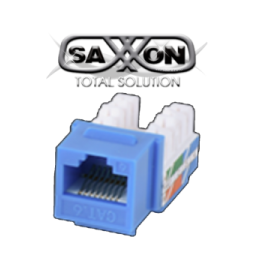 TCE442025 M265-6 BLUE SAXXON M2656B - Modulo jack keystone R