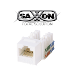 TCE442026 M265-6 WHITE SAXXON M2656W - Modulo jack keystone