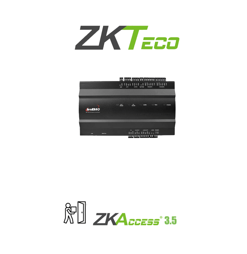 ZTA065006 inBio160 Black with 3 000 FP ZKTECO INBIO160 - PAN