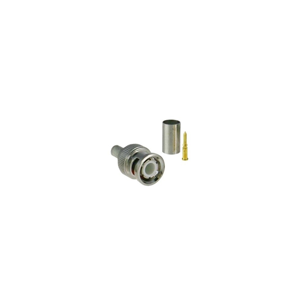 EPCOM TITANIUM TTRG91 Conector BNC macho para 75 Ohm de 3 pi