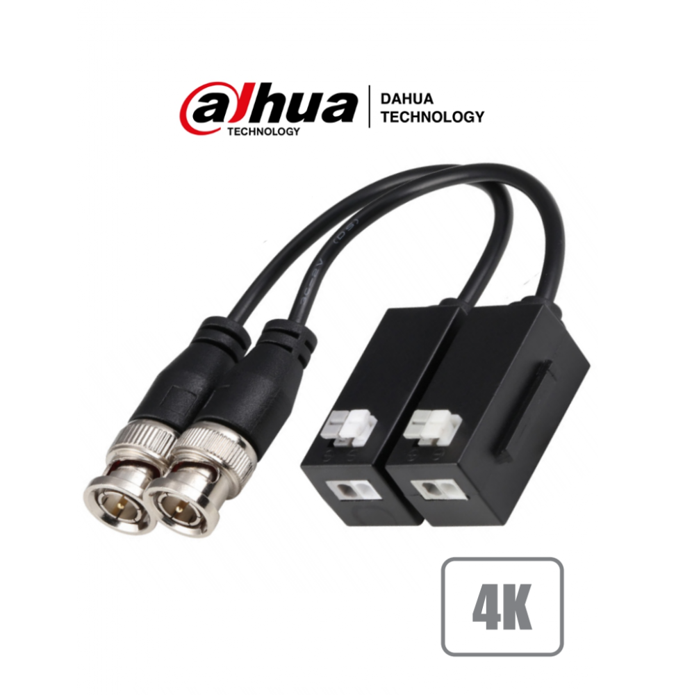 DAC445001 DH-PFM800-4K DAHUA PFM8004K - Par de Transceptores