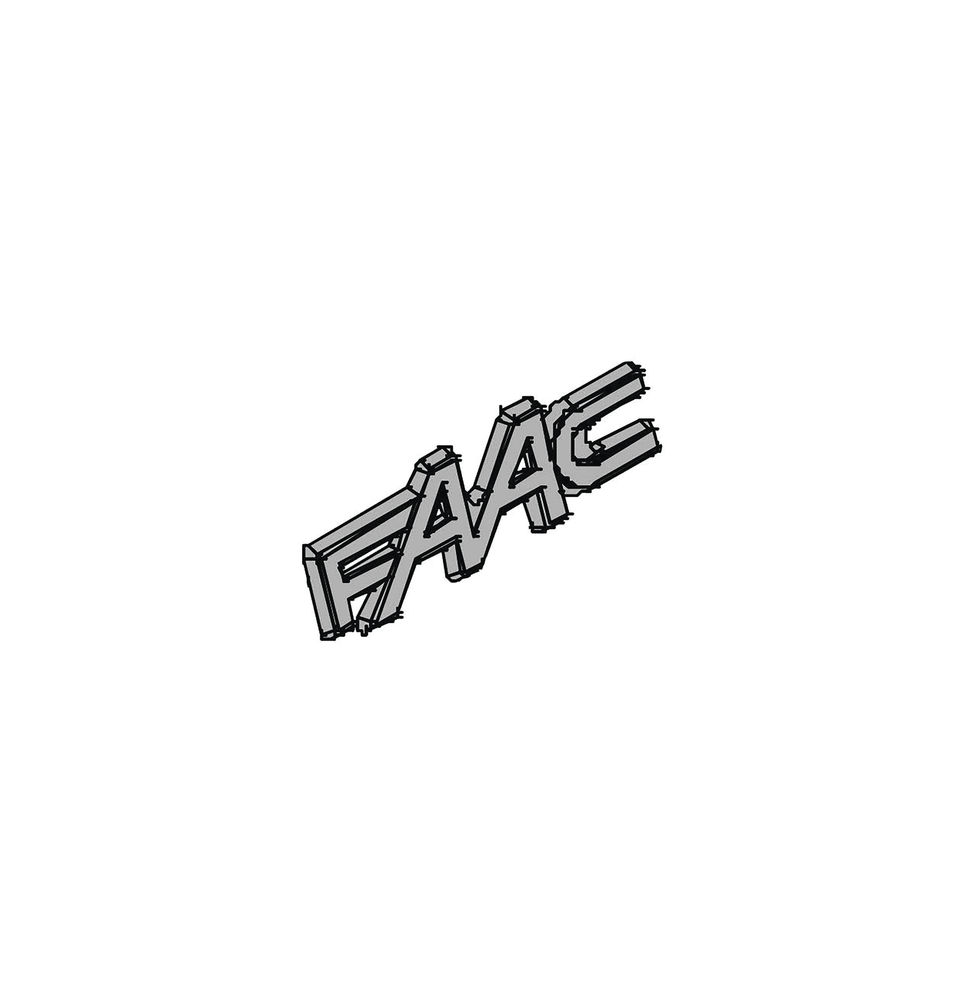 FAAC 7324745 LOGOTIPO FAAC 2003