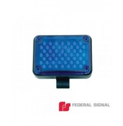 FEDERAL SIGNAL GL1B Luz LED para parrilla en color azul 12 V