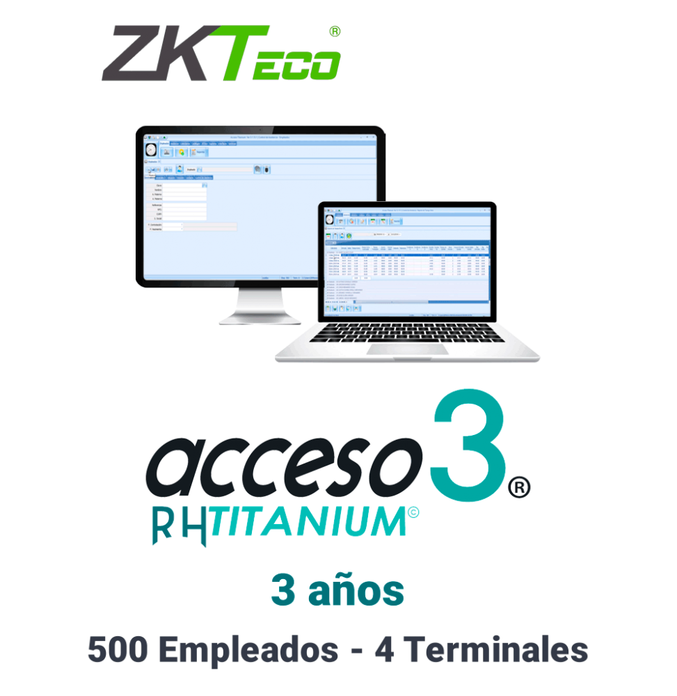 ZKA6020003 TITANIUM I 3 years ZKACCESO TITANIUM1 - Licencia