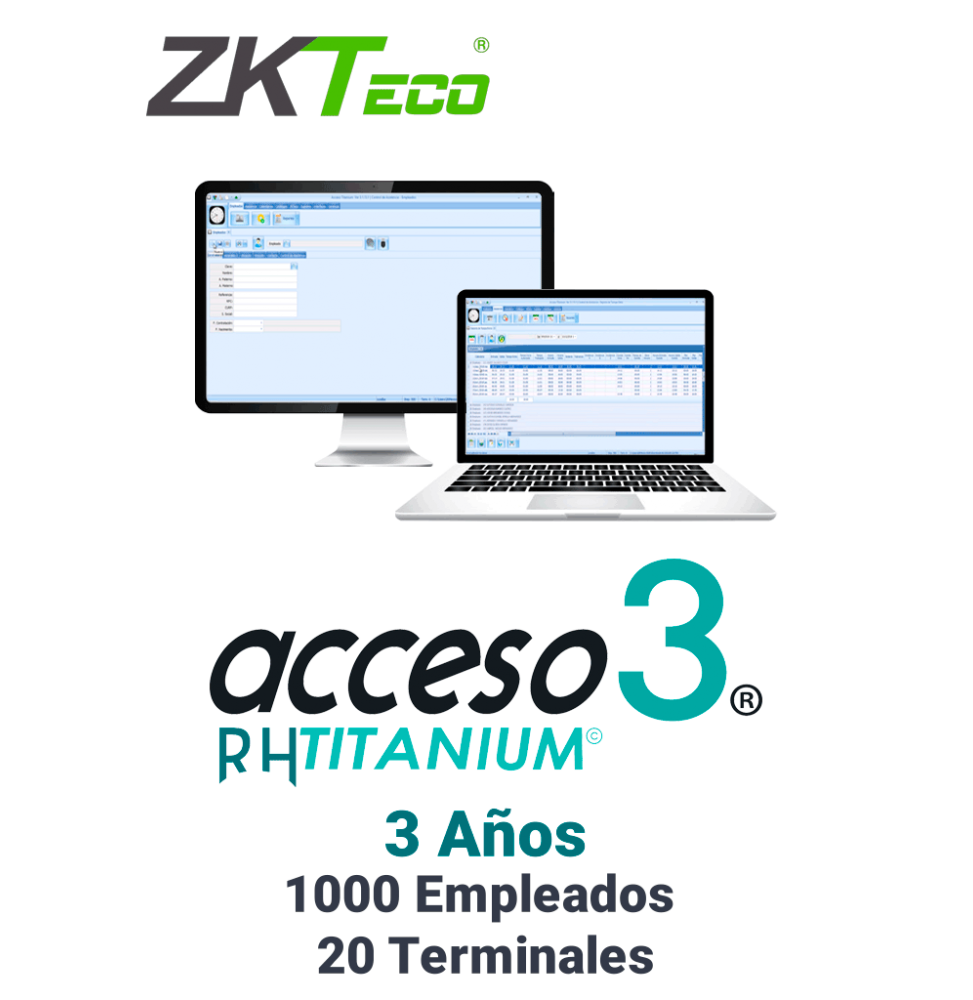 ZKA6020006 TITANIUM III 3 years ZKACCESO TITANIUM3 - Licenci