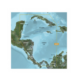 GARMIN 10C073220 Cartas de la costa suroeste del Caribe