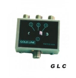 GLC 1121 Switch Coaxial de 3 Posiciones para Antenas HF 1000