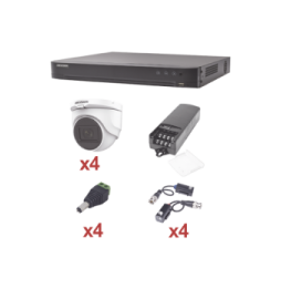 HIKVISION KH1080P4DW KIT TurboHD 1080p / DVR 4 Canales / 4 C