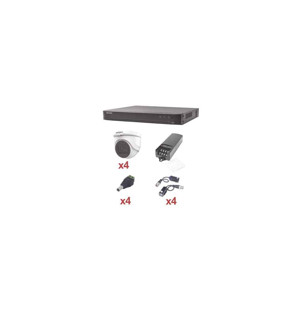 HIKVISION KH1080P4DW KIT TurboHD 1080p / DVR 4 Canales / 4 C