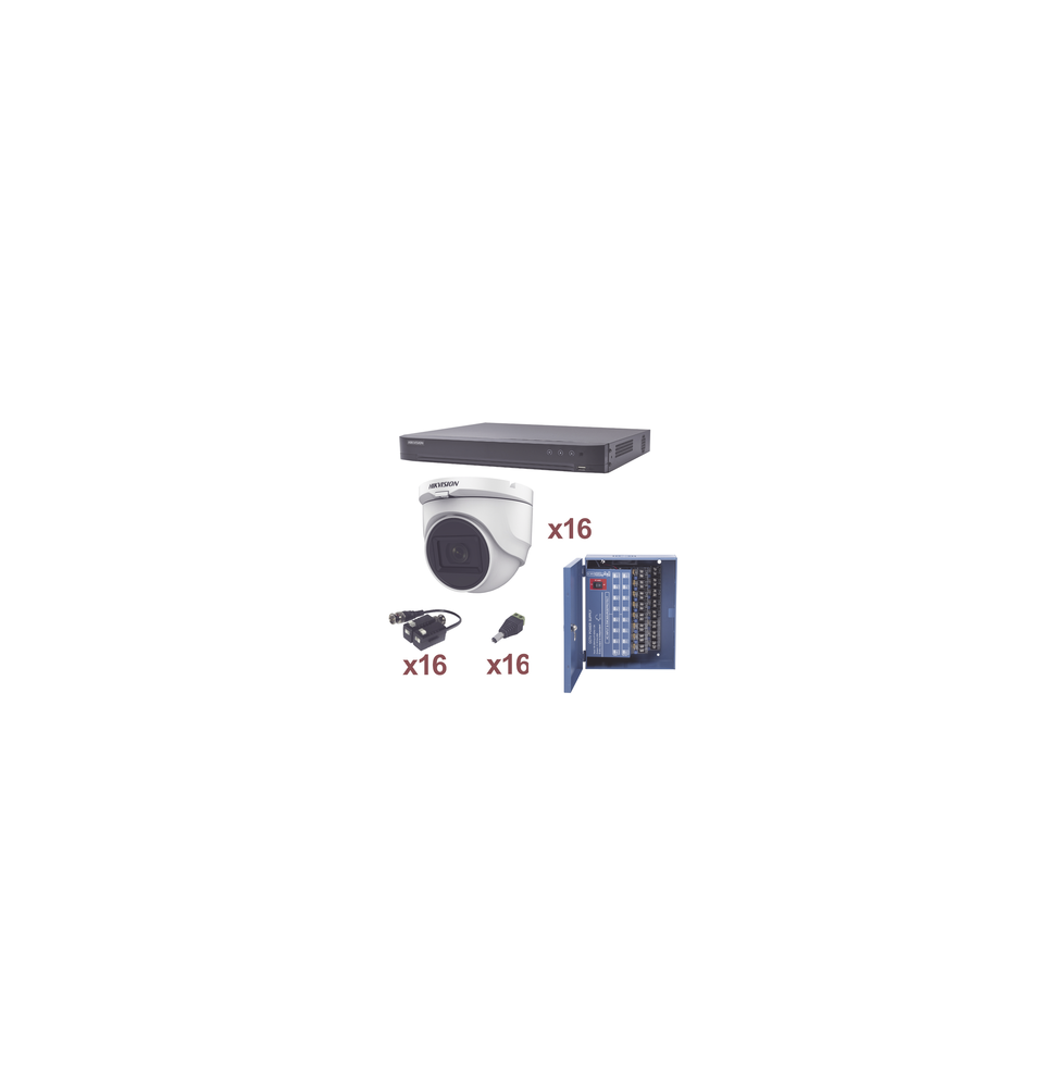 HIKVISION KH1080P16DW KIT TurboHD 1080p / DVR 16 Canales / 1