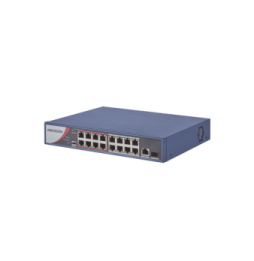 HIKVISION DS3E0318PEMB Switch PoE / No Administrable / 16 Pu