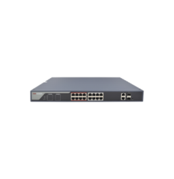 HIKVISION DS3E1318PE Switch PoE 250 Metros Larga Distancia /