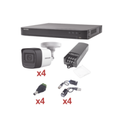 HIKVISION KH1080P4BW KIT TurboHD 1080p / DVR 4 Canales / 4 C