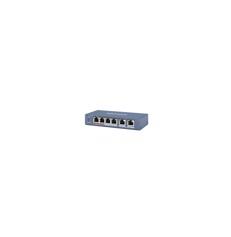 HIKVISION DS3E0106PEM Switch PoE / No Administrable / 4 Puer