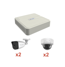 HiLook by HIKVISION KIP2MP2B2D KIT IP 1080p / NVR de 4 Canal