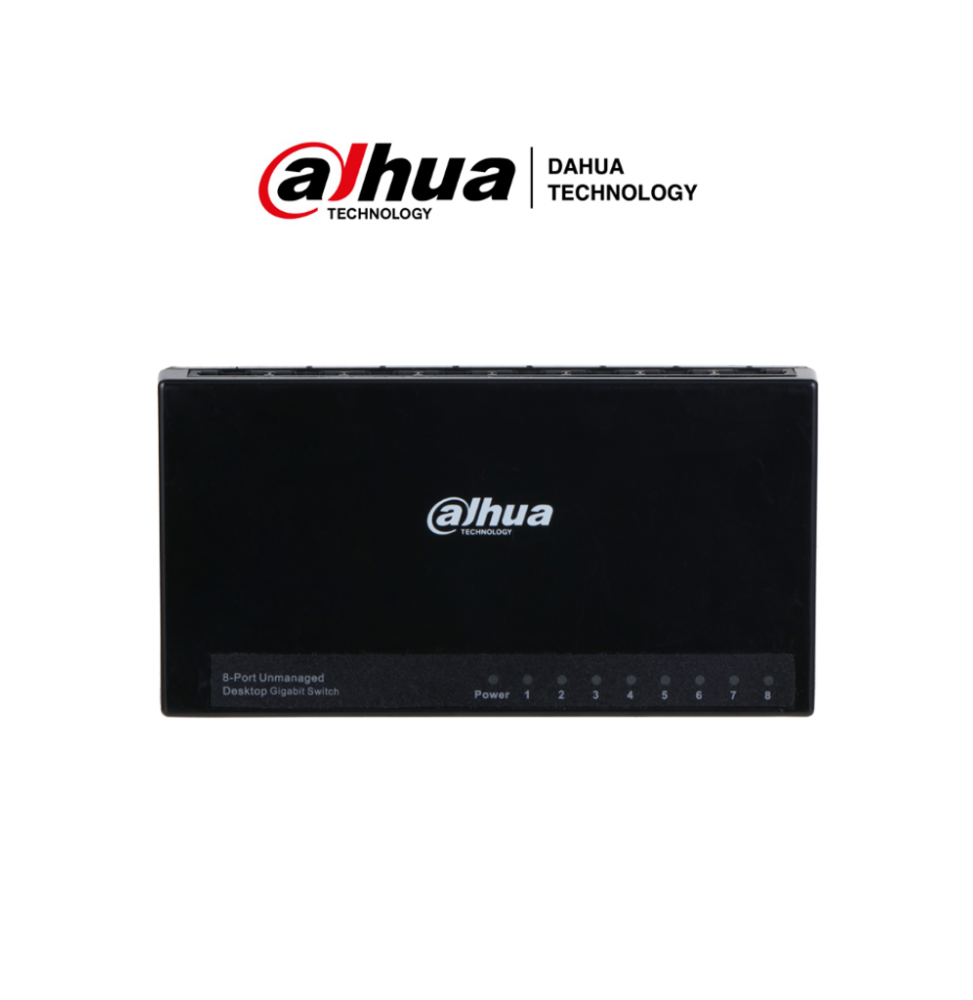 DHT1860004 DH-PFS3008-8GT-L DAHUA DH-PFS3008-8GT-L - Switch