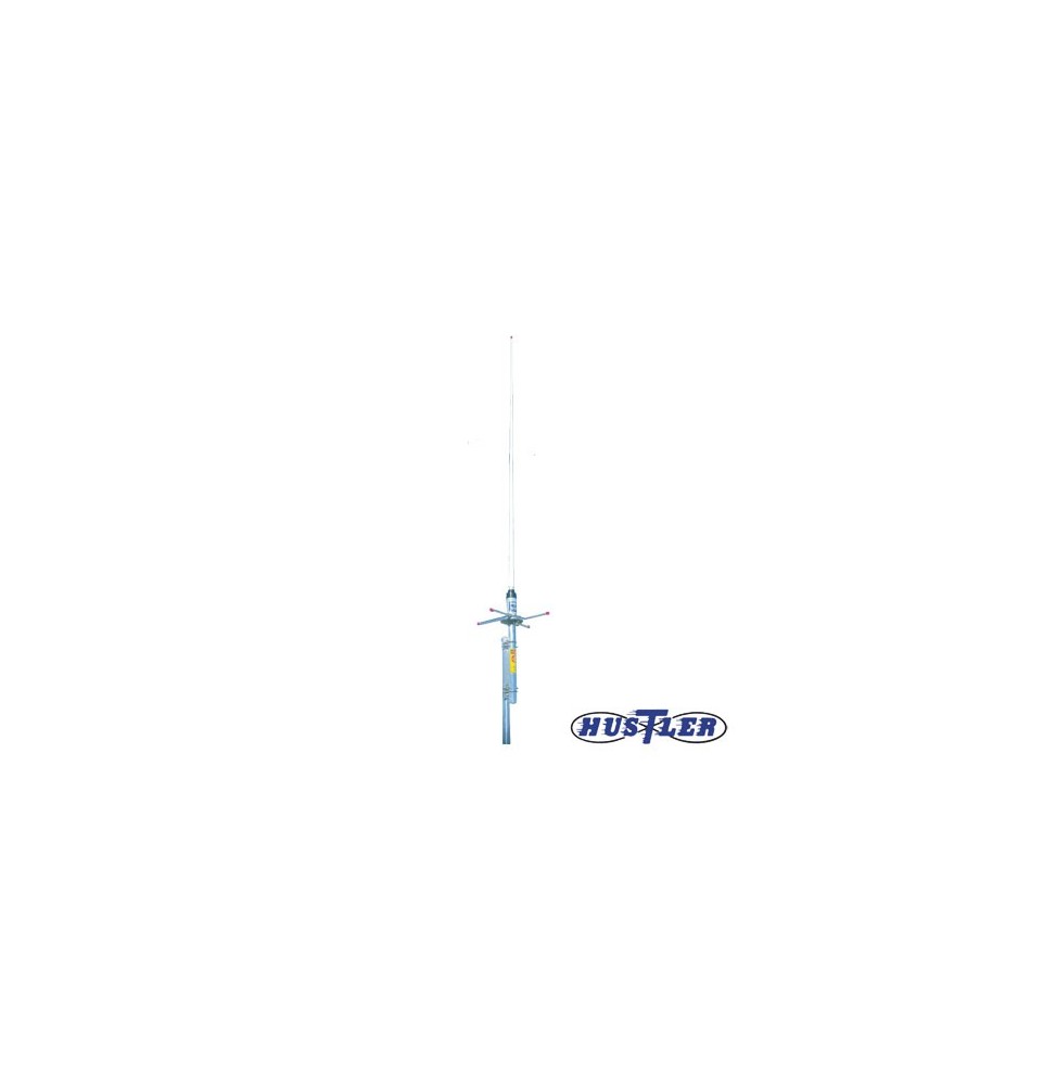 HUSTLER G64506 Antena Base Fibra de Vidrio UHF de 484-492 MH