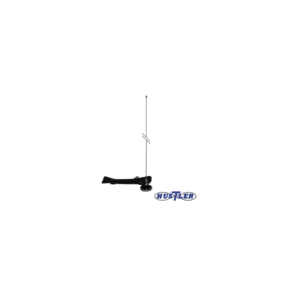 HUSTLER UGMPL Antena Movil VHF/UHF 140-500 MHz Ajustable en