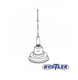 HUSTLER 1C100W Antena Movil en Color Blanco para Rango de Fr