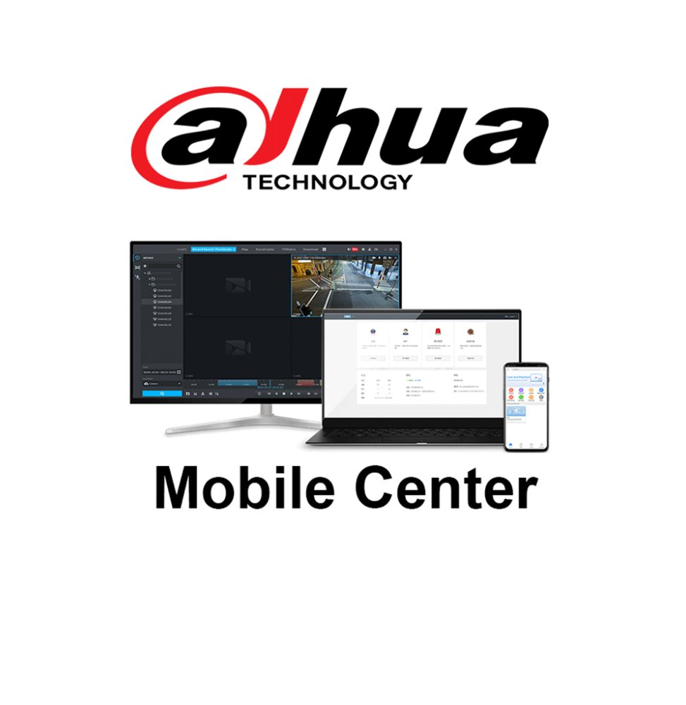 DHT0390002 DHI-MobileCenter-Video-Channel DAHUA MOBILE CENTE