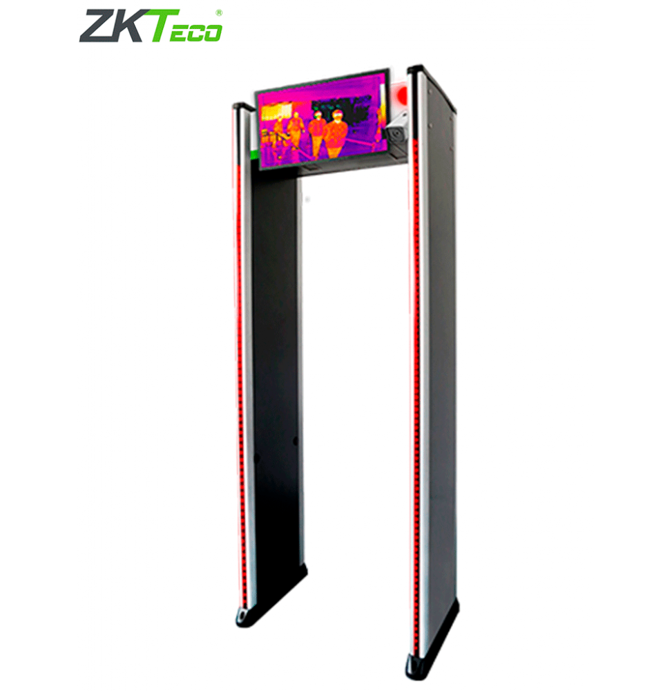 ZKTECO ZKD2180TI Arco Detector de Metal con Camara termograf