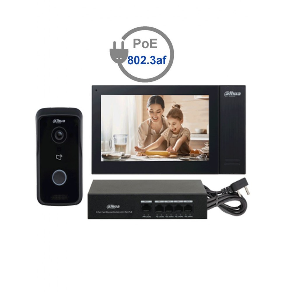 DHT2210009 DHI-KTP02 DAHUA KITKTP02 - Kit de Videoportero IP