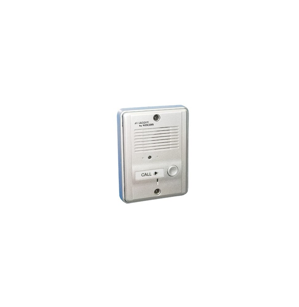 KOCOM MS2D Frente de calle metalico para audio porteros
