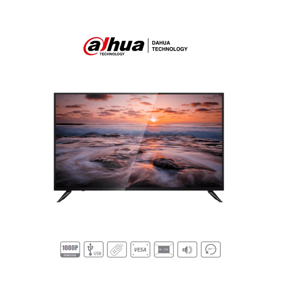 DHT0520005 DHI-LM43-F200 DAHUA LM43-F200 - Pantalla de 43 pu