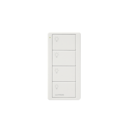 LUTRON ELECTRONICS PJ24BGWHL31 Control inalambrico Pico 4 bo