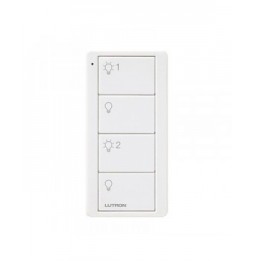 LUTRON ELECTRONICS PJ24BWHL21P Control remoto PICO 4 botones