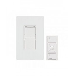 LUTRON ELECTRONICS PJ2WALLWHL01 Kit placa de pared y Control