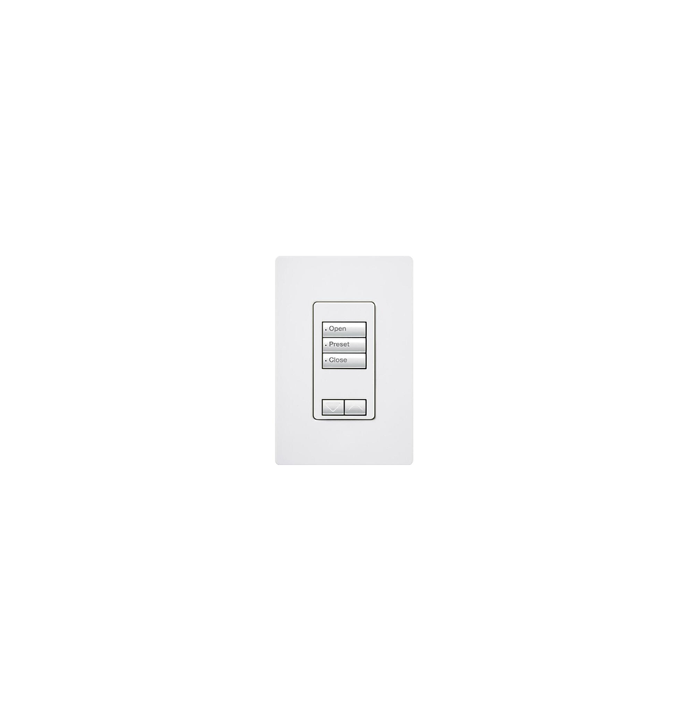 LUTRON ELECTRONICS RRDW3BRLWH Teclado seetouch 3 botones 2 b