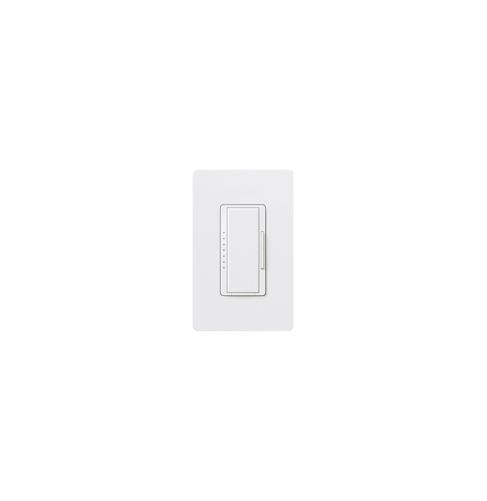 LUTRON ELECTRONICS RRD10DWH Atenuador (dimmer) un solo polo