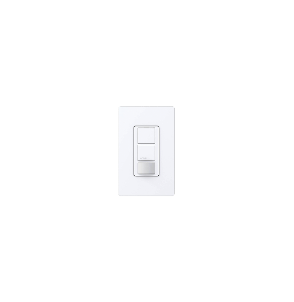 LUTRON ELECTRONICS MSOPS6DDVWH (XCT) Apagador doble con sens