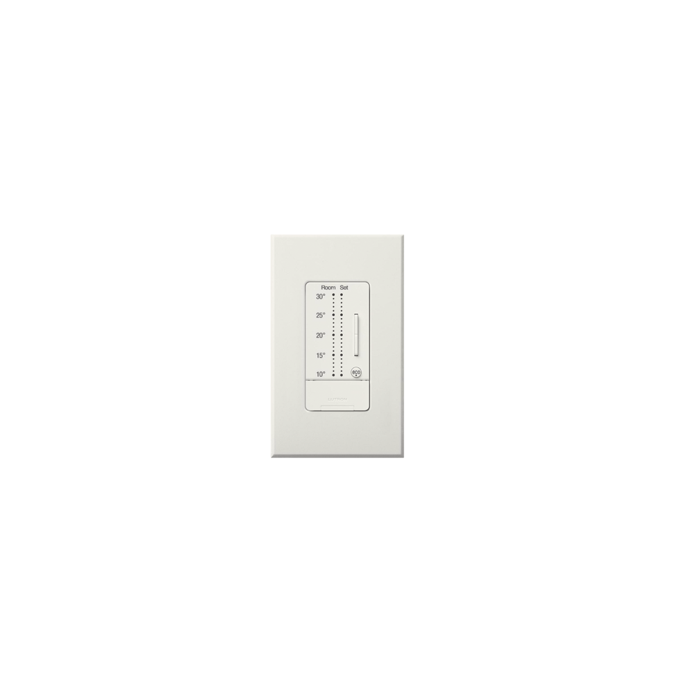 LUTRON ELECTRONICS LRAWSTCWH Control de pared para Termostat