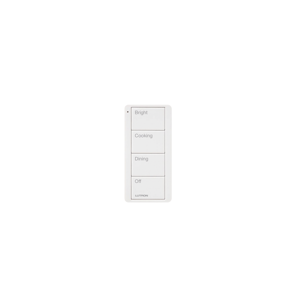 LUTRON ELECTRONICS PJ24BGWHP02 Control remoto inalambrico PI