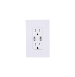 LUTRON ELECTRONICS LTRF15UBTRCWH TOMACORRIENTE CON USB DUPLE