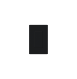 LUTRON ELECTRONICS SCBIMN Placa ciega color negro nigth