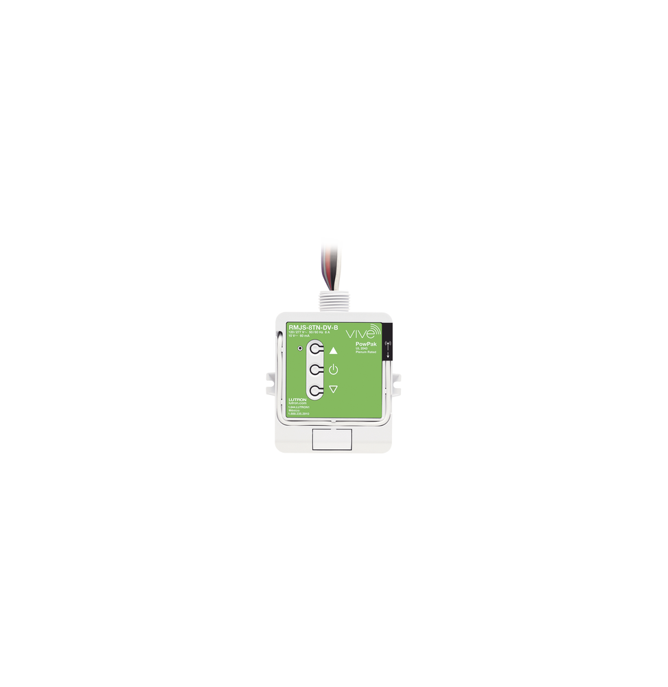 LUTRON ELECTRONICS RMJS8TNDVB Relevador Atenuador inalambric