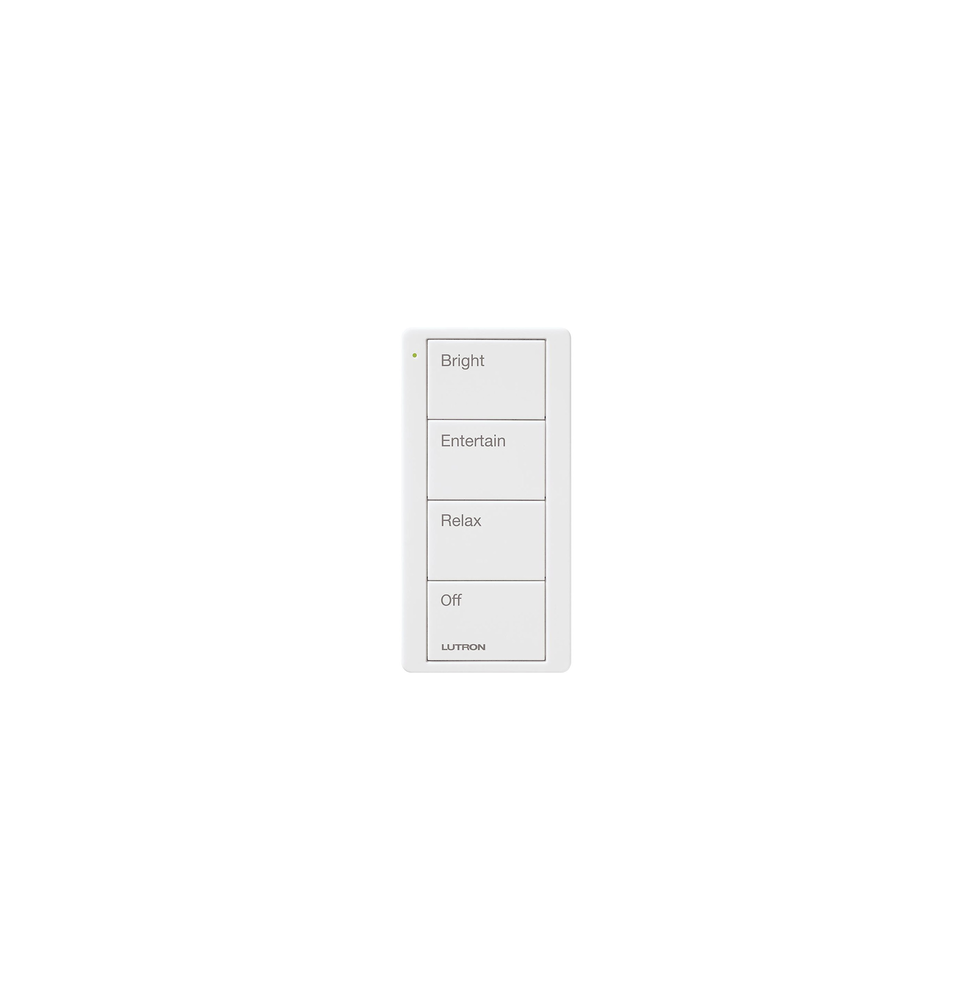 LUTRON ELECTRONICS PJ24BGWHP03 Control remoto inalambrico PI