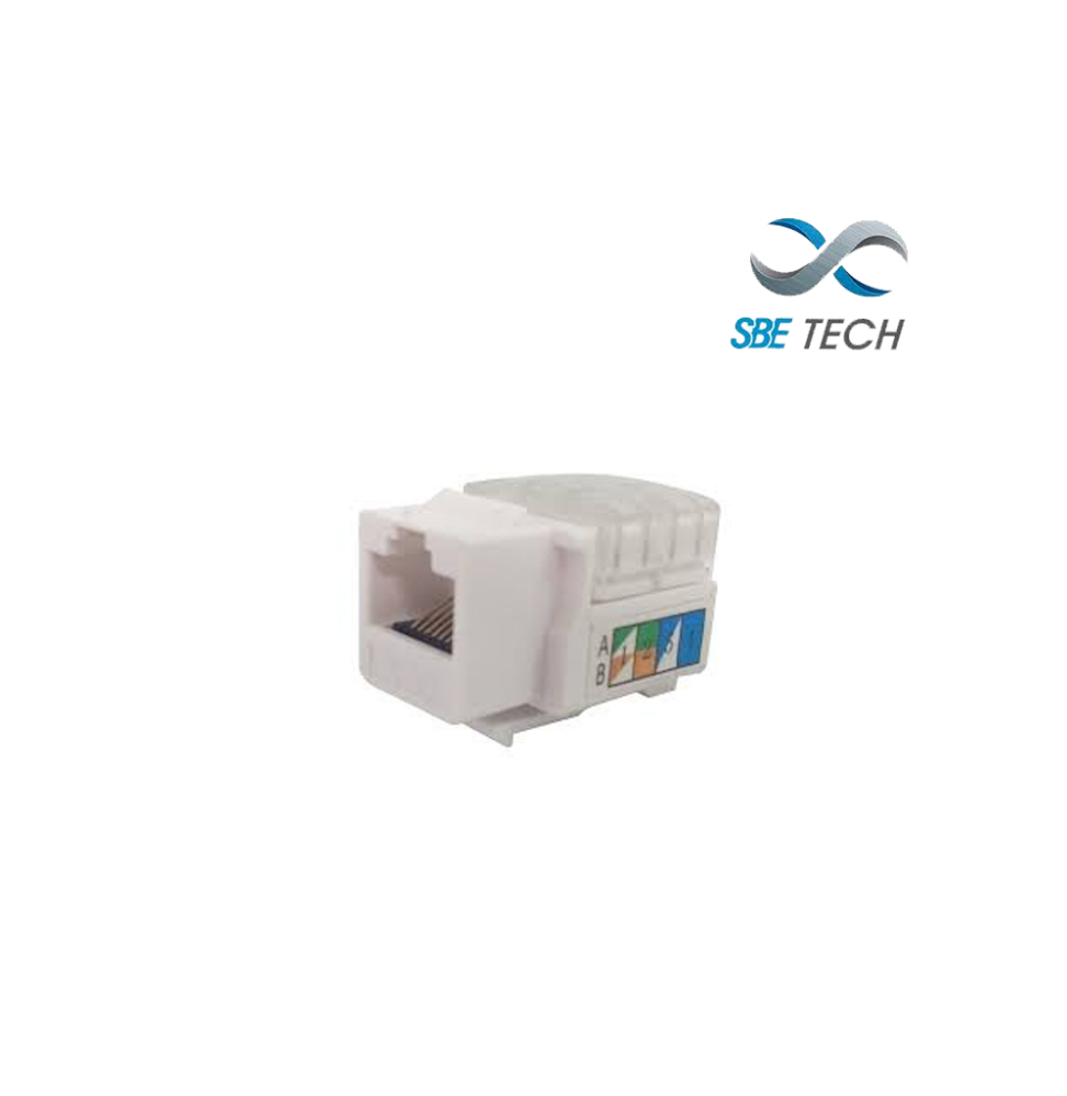 SBT1610008 SBE-2302-WT SBETECH 2302WT- Modulo jack keystone