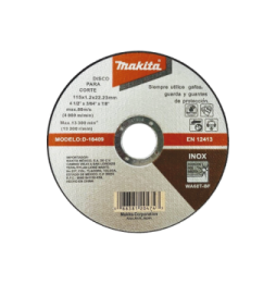 MAKITA D18409 Disco de Corte de 7/8" de acero inoxidable dia