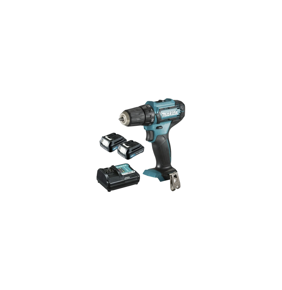 MAKITA DF333DWYE Atornillador broquero cambio rapido 3/8. 2