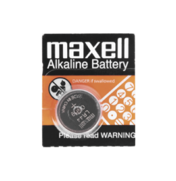 MAXELL LR44 Bateria Alcalina tipo boton de 1.5 V 110 mAh