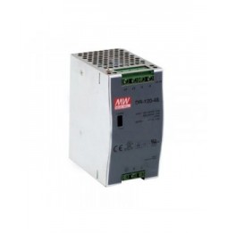 MEANWELL DR12048 Fuente de poder 48Vcc 120W 2.5A industrial